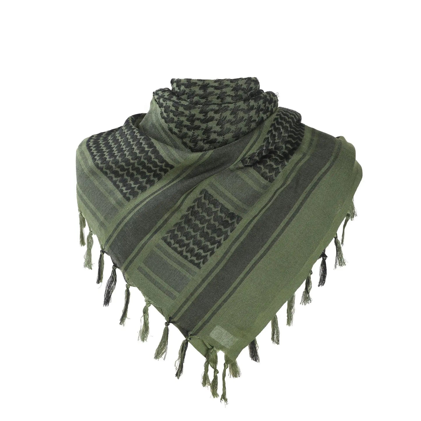 Islamic Print Scarf Unisex Lightweight Plaid Men Women Tassel Arab Desert Shemagh KeffIyeh Scarf Shawl Hijab Wrap Pashmina sjaal