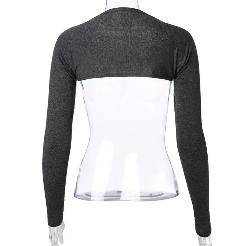 Women Muslim Long Shoulder Sleeves Shawl Arm Cover Undershirt Bodysuit Shrug Crop Top Modal Islamic Hijab Accessories