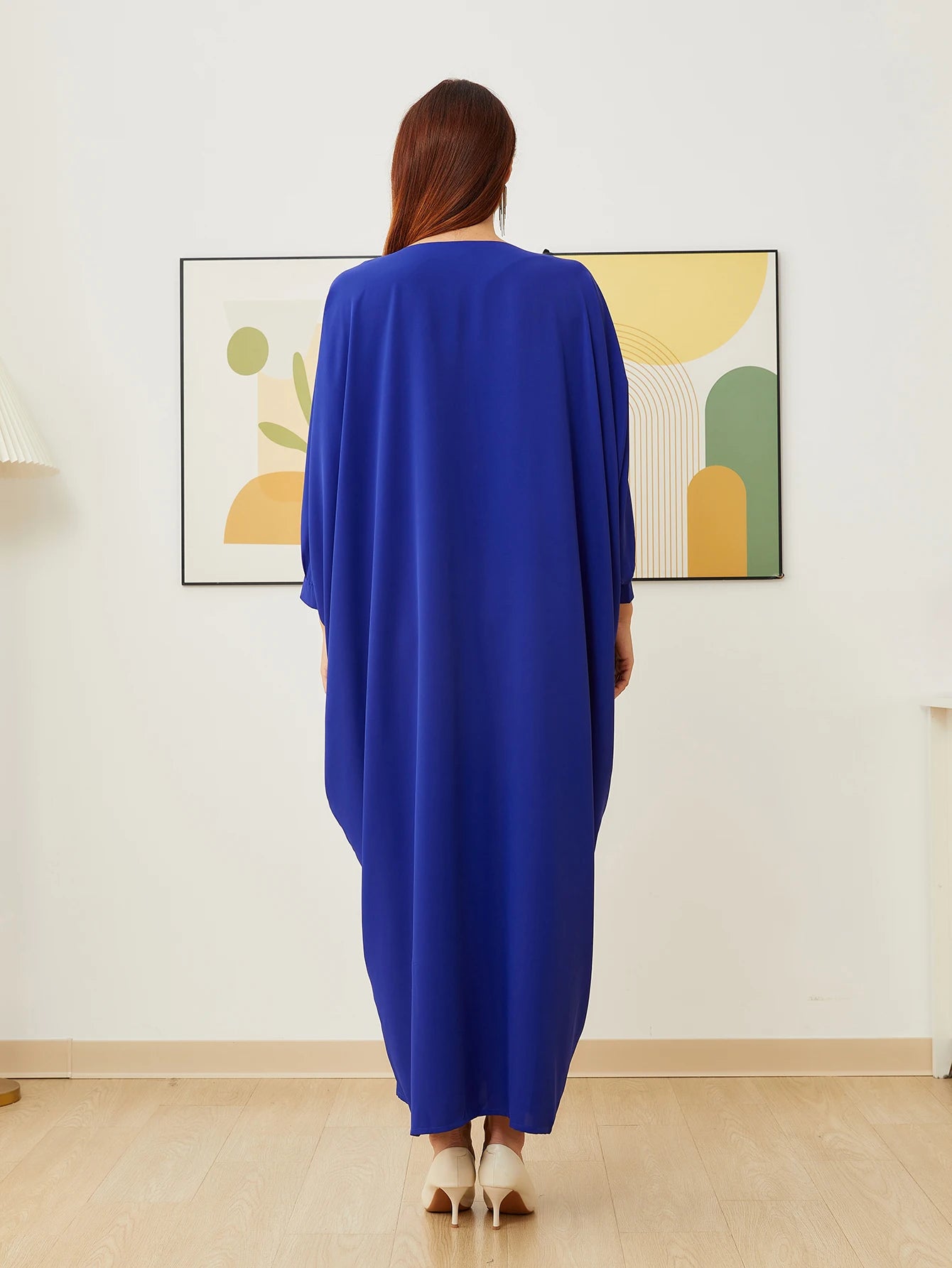 DEVCHATA Elegant Muslim Abaya Dress Ramadan Plain Woman Kaftan Prayer Islamic Clothing Modest Robe