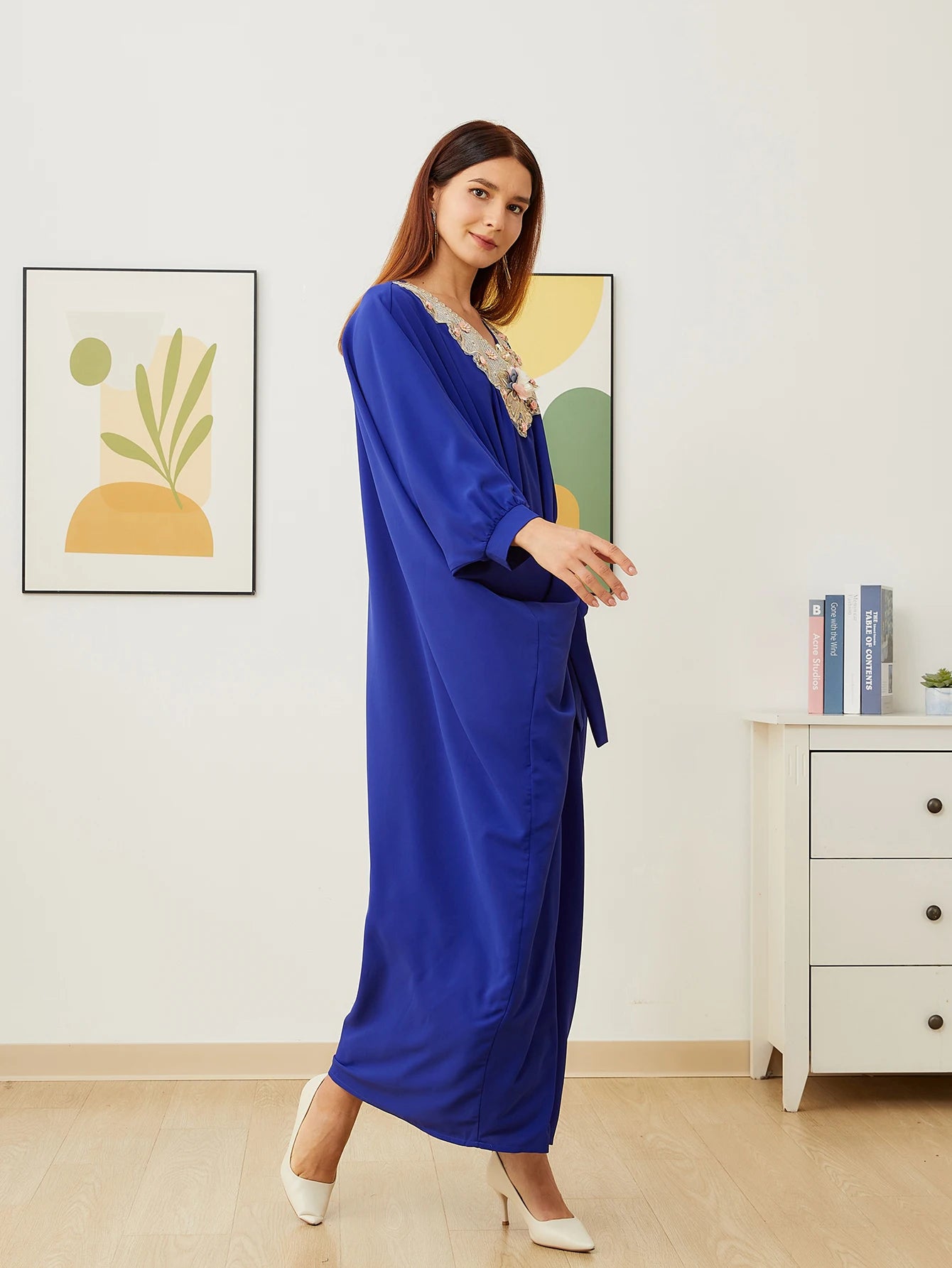 DEVCHATA Elegant Muslim Abaya Dress Ramadan Plain Woman Kaftan Prayer Islamic Clothing Modest Robe