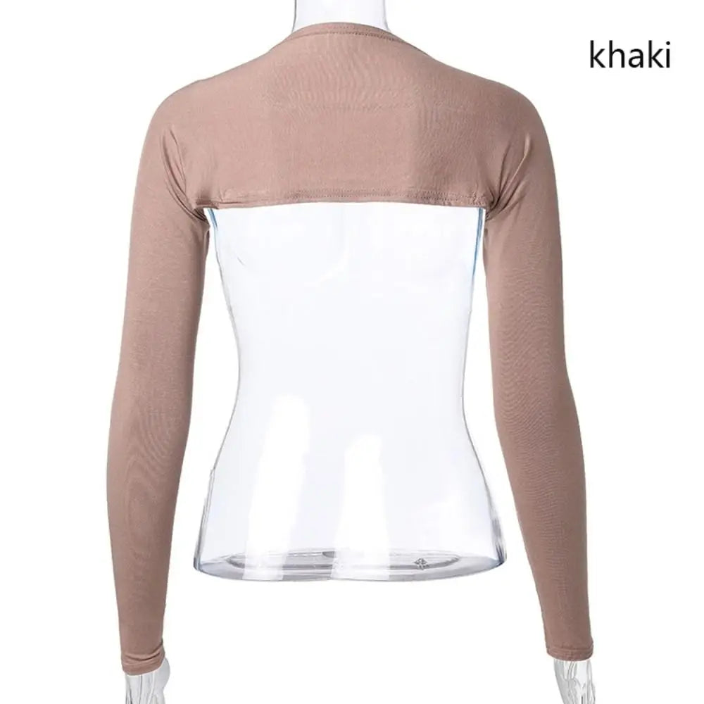 Women Muslim Long Shoulder Sleeves Shawl Arm Cover Undershirt Bodysuit Shrug Crop Top Modal Islamic Hijab Accessories