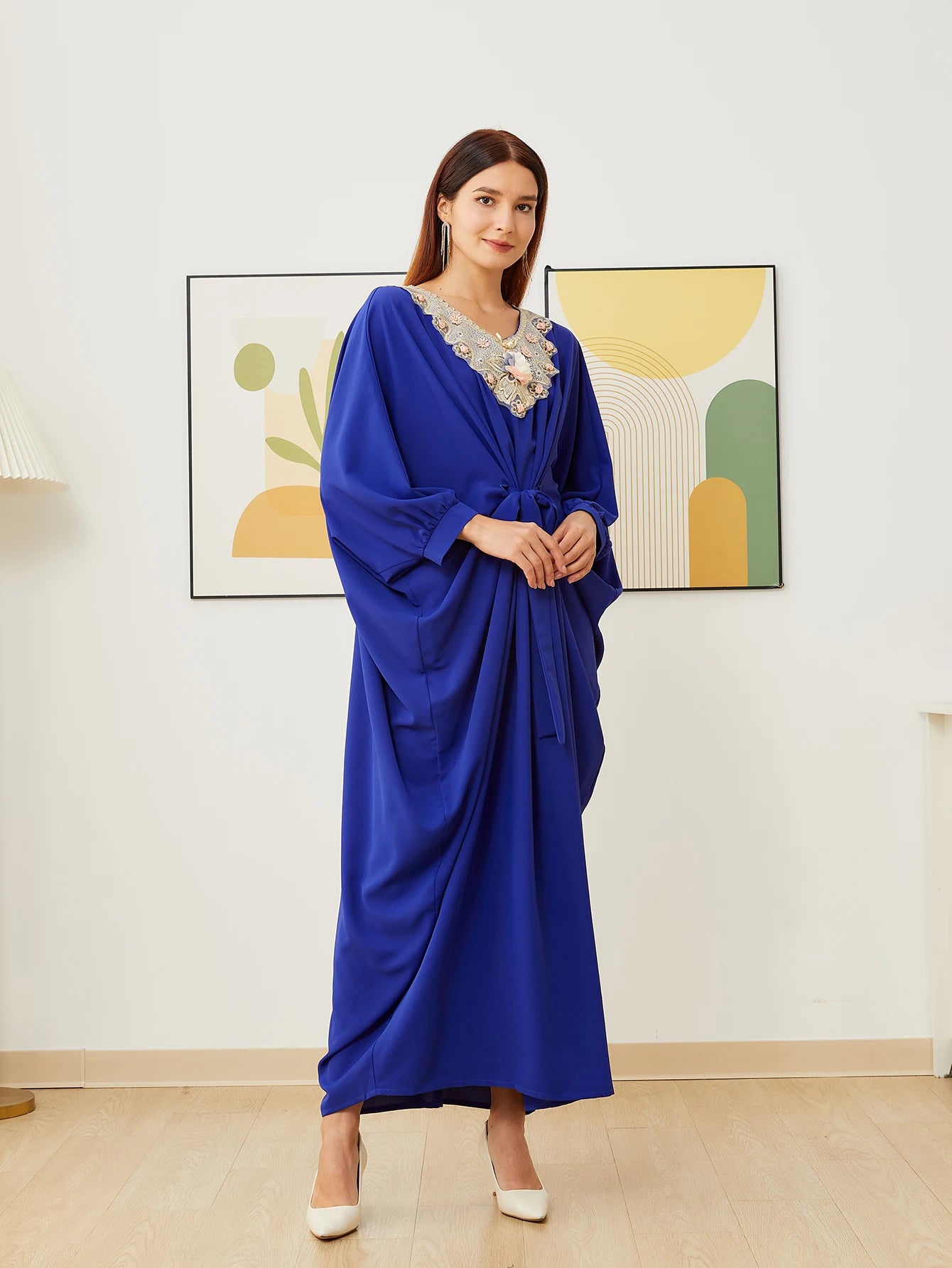 DEVCHATA Elegant Muslim Abaya Dress Ramadan Plain Woman Kaftan Prayer Islamic Clothing Modest Robe