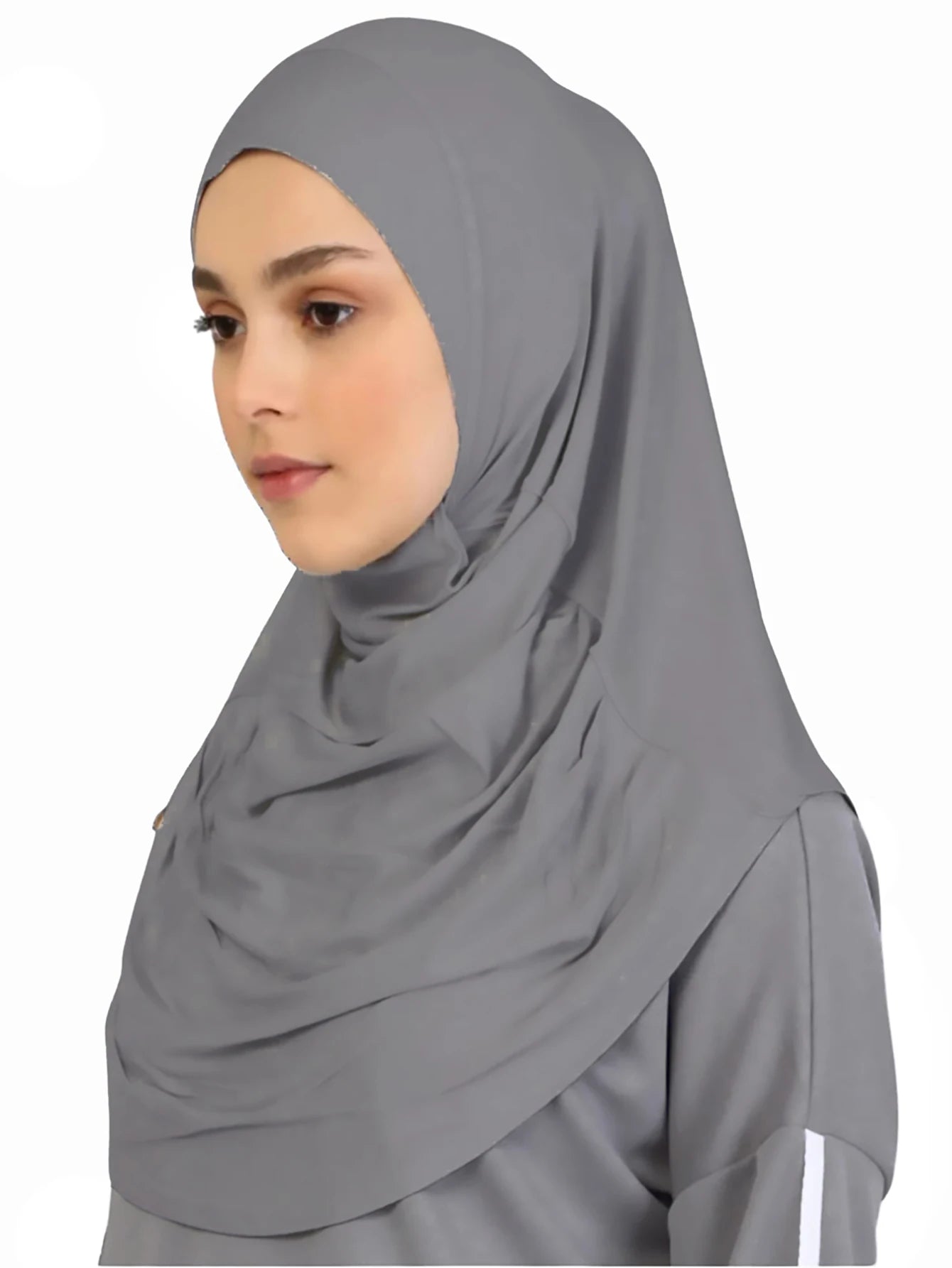 Cotton Muslim Turban Full Cover Islamic Caps Underscarf Inner Women's Hijab Cap Headscarf Long Shawl Wrap Neck Head Bonnet Hat