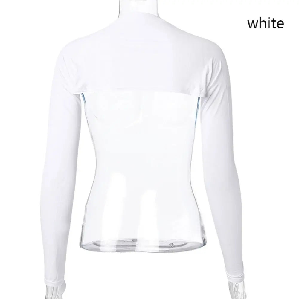 Women Muslim Long Shoulder Sleeves Shawl Arm Cover Undershirt Bodysuit Shrug Crop Top Modal Islamic Hijab Accessories