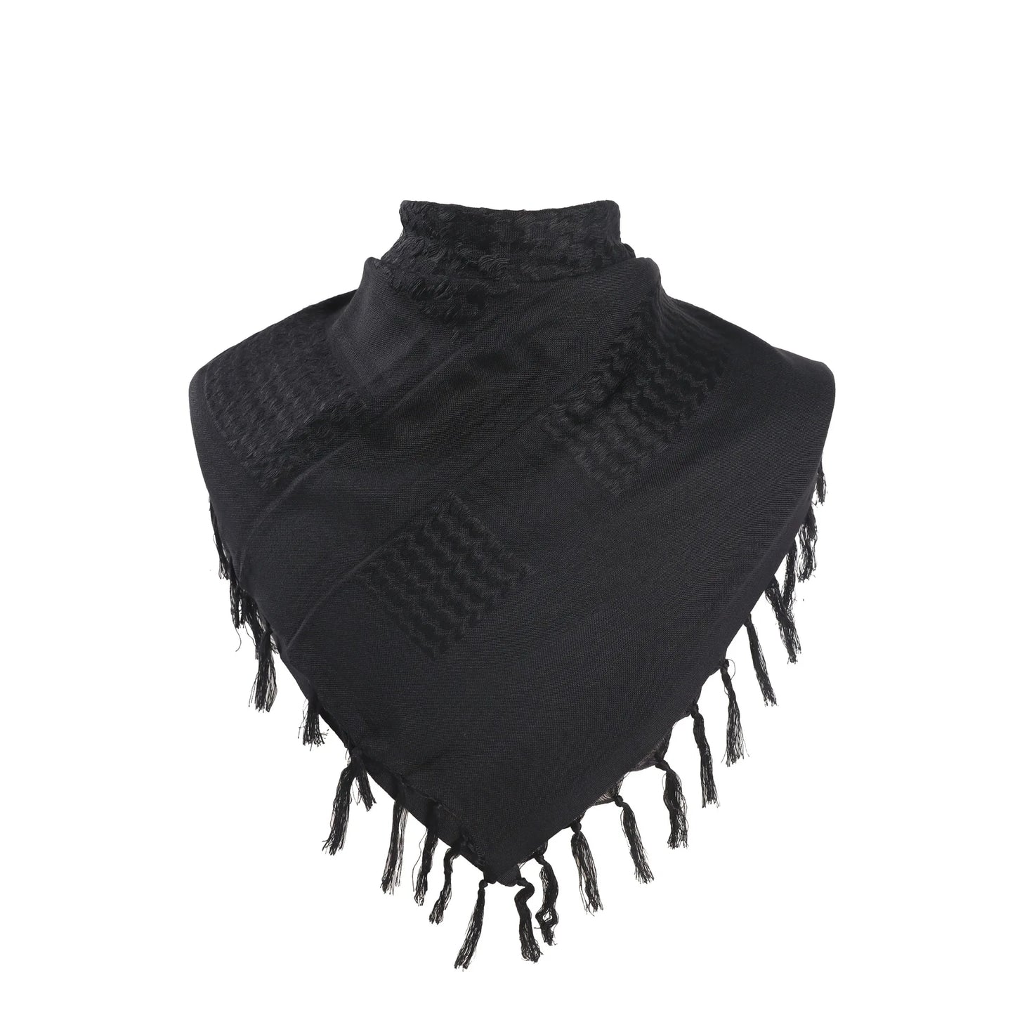 Islamic Print Scarf Unisex Lightweight Plaid Men Women Tassel Arab Desert Shemagh KeffIyeh Scarf Shawl Hijab Wrap Pashmina sjaal