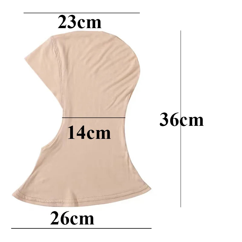 Ramadan Islamic Muslim Underscarf Women Veil Hijab Head Scarves Muslim Women Scarf Turbans Head For Woman Hijabs Caps Hat