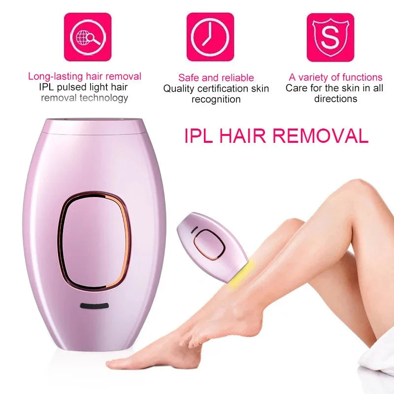 IPL laser freezing point hair removal instrument photon painless armpit hair leg hair lip hair skin rejuvenation device