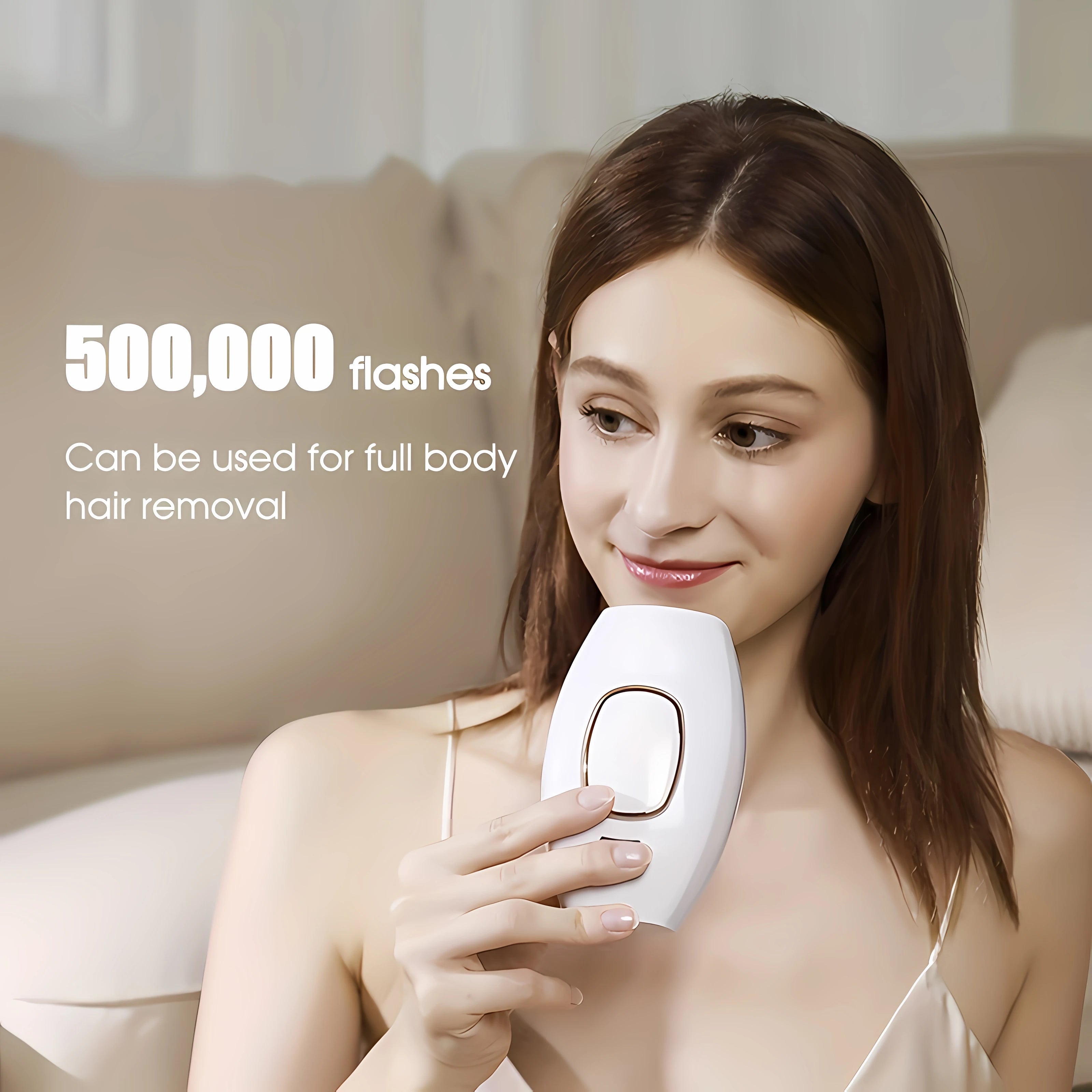 IPL laser freezing point hair removal instrument photon painless armpit hair leg hair lip hair skin rejuvenation device