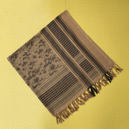 Islamic Print Scarf Unisex Lightweight Plaid Men Women Tassel Arab Desert Shemagh KeffIyeh Scarf Shawl Hijab Wrap Pashmina sjaal