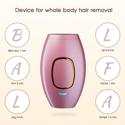 Popular hair removal device laser hair removal device IPL household women's shaving strong pulse hair removal device