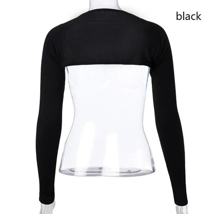 Women Muslim Long Shoulder Sleeves Shawl Arm Cover Undershirt Bodysuit Shrug Crop Top Modal Islamic Hijab Accessories