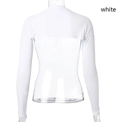 Women Muslim Long Shoulder Sleeves Shawl Arm Cover Undershirt Bodysuit Shrug Crop Top Modal Islamic Hijab Accessories