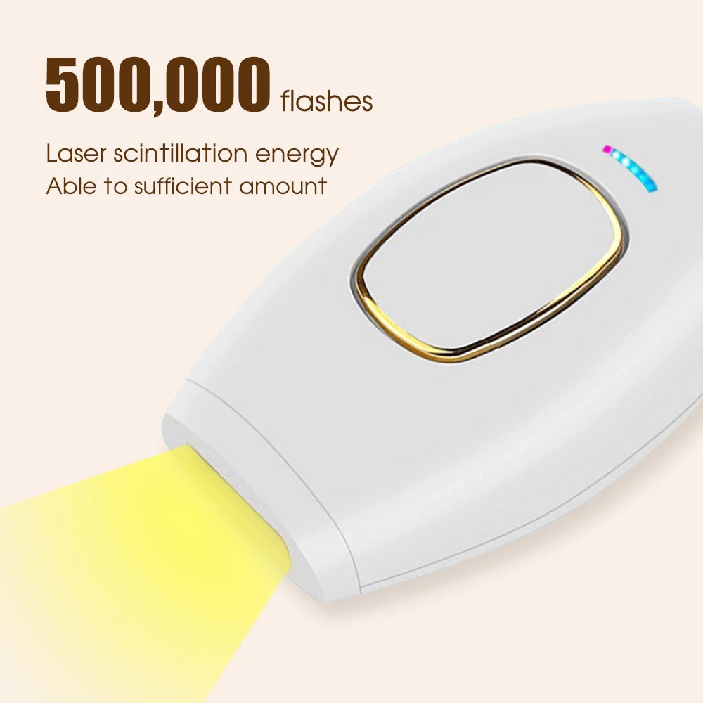 Popular hair removal device laser hair removal device IPL household women's shaving strong pulse hair removal device