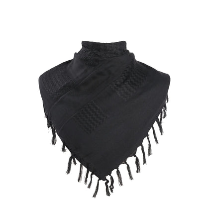 Islamic Print Scarf Unisex Lightweight Plaid Men Women Tassel Arab Desert Shemagh KeffIyeh Scarf Shawl Hijab Wrap Pashmina sjaal