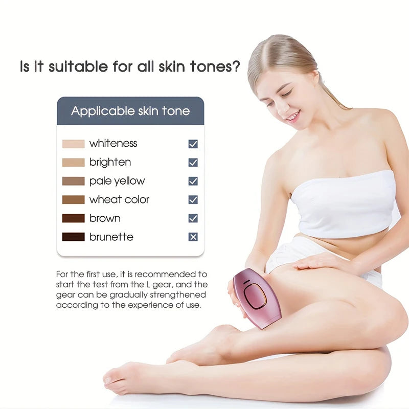 IPL laser freezing point hair removal instrument photon painless armpit hair leg hair lip hair skin rejuvenation device