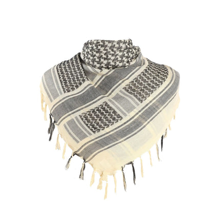 Islamic Print Scarf Unisex Lightweight Plaid Men Women Tassel Arab Desert Shemagh KeffIyeh Scarf Shawl Hijab Wrap Pashmina sjaal