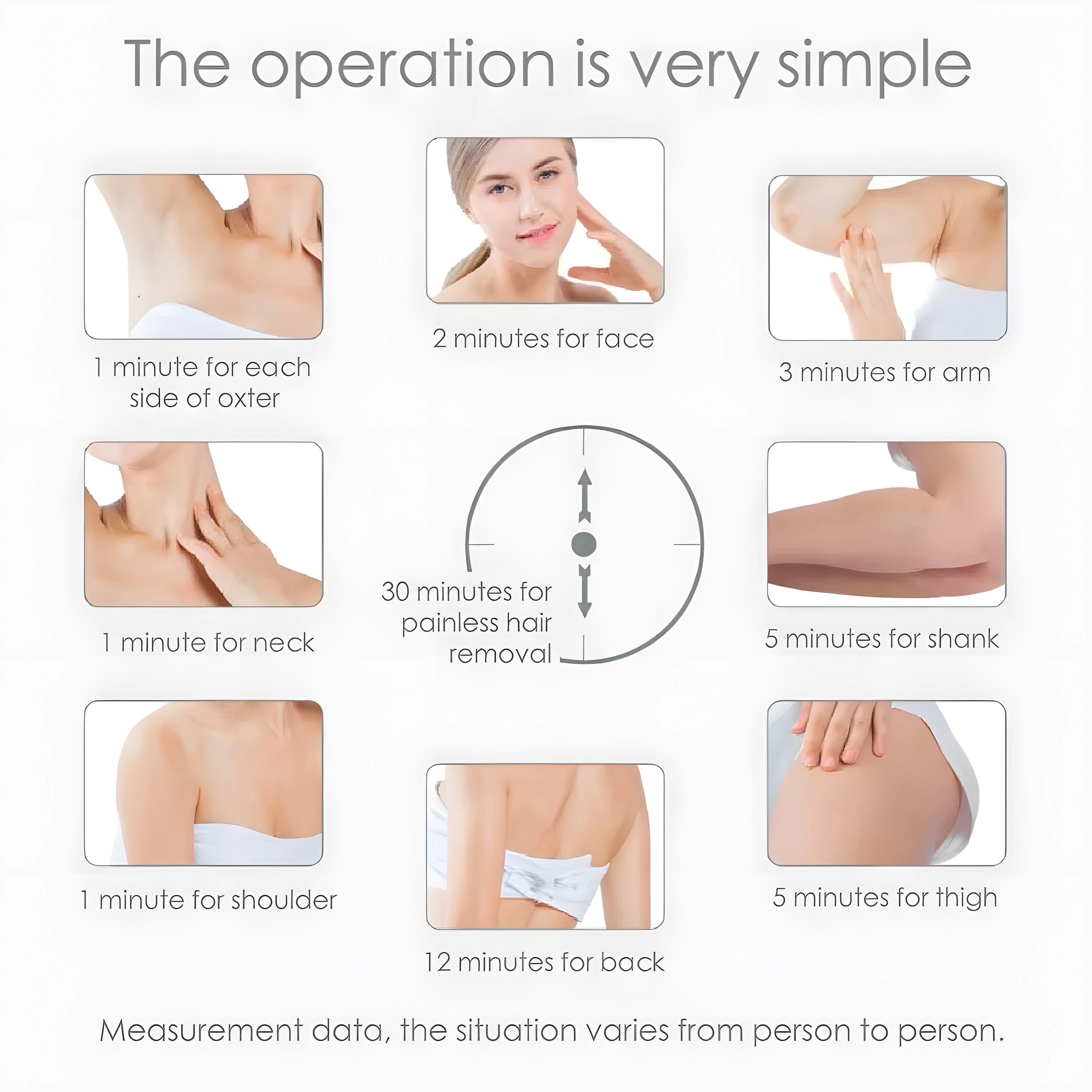 IPL laser freezing point hair removal instrument photon painless armpit hair leg hair lip hair skin rejuvenation device